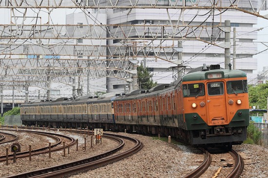 113系急行「伊豆」号運転-ASAMA機関区-