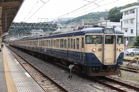 113系急行「伊豆」号運転-ASAMA機関区-