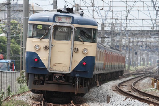 113系急行「伊豆」号運転-ASAMA機関区-